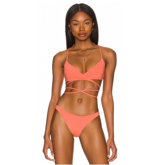 L*Space Kristen Tie Bikini Top- XS,S,M,L - Picture 2 of 10